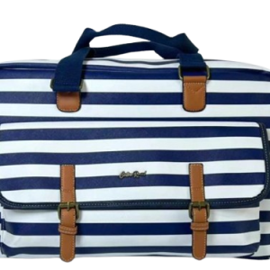 Cotton On Stripey Weekender Bag