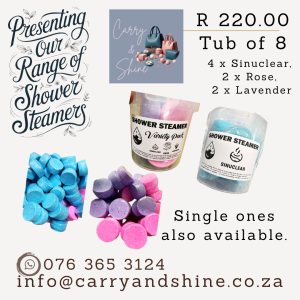 Shower Steamers Tub