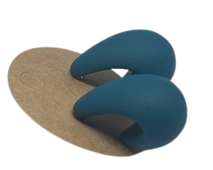 Comma Style Stud Earring