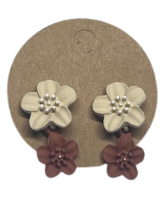 Stud Chic Floral Earring