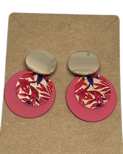 Bohemian Vintage Earring Red