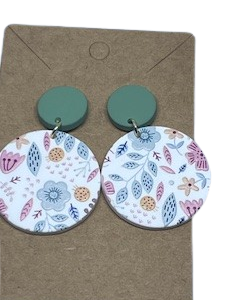 Floral and grass Print