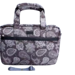 Cotton On Large Laptop Bag Pattern Brown